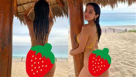 一條線,比基尼,辣模,蜜桃臀,珍娜古茲曼(翻攝自janetguzman IG)