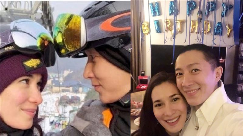 絕美婚紗曝！韓庚萬里長城擁吻混血妻