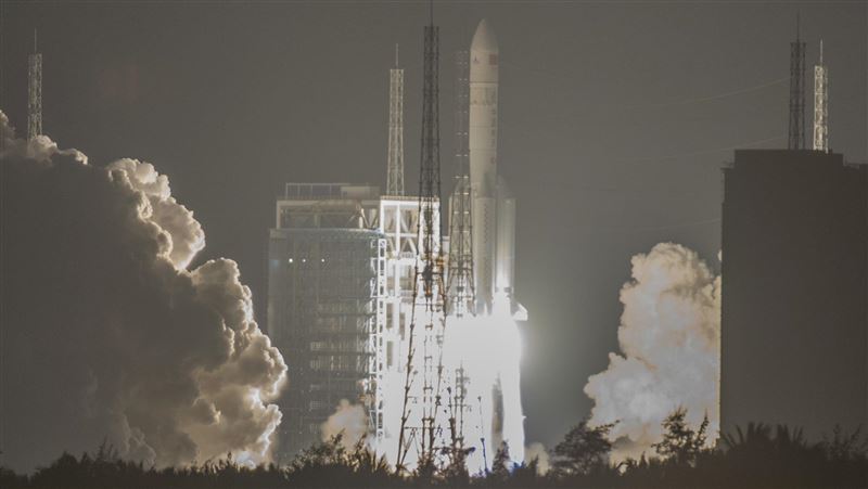 中長征五號發射成功　將助探月球火星