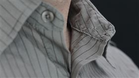 領口,襯衫,扣眼,扣子,鈕扣/pixabay