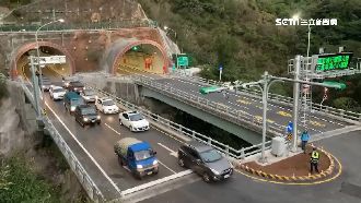 網傳草埔隧道通車又封　公路總局打臉