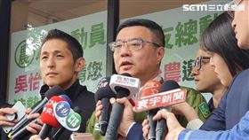 卓榮泰,吳怡農　記者李依璇攝影