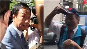 郭台銘、簡明廉（組合圖／資料照）