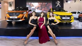 ▲台北車展Peugeot展區（圖／Peugeot提供）