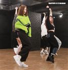 安心亞為跨年努力的練舞彩排。（記者邱榮吉/攝影）