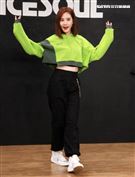 安心亞為跨年努力的練舞彩排。（記者邱榮吉/攝影）