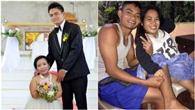 男娶96公分侏儒妻！一年半後現況曝光…親友齊喊好羨慕（圖／翻攝自Felomino Lumanao臉書）