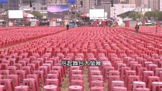 韓台中造勢喊出50萬人　椅子數量曝