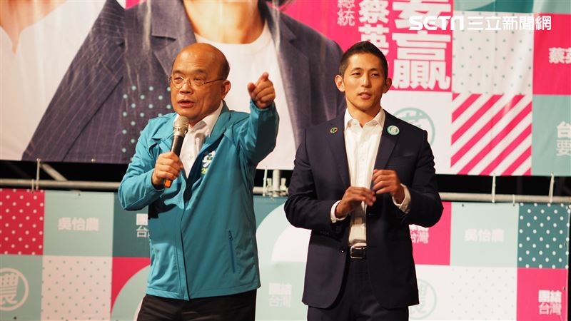 蘇貞昌力挺吳怡農…5個字嗨翻農婦！