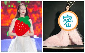 楊冪、迪麗熱巴。（翻攝自微博）