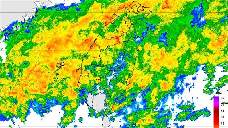 跨年「雨露均霑」　各地降雨時刻曝光