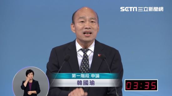 糗…質疑人把姓弄錯　韓連講錯兩次！