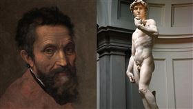 米開朗基羅,大衛像,故事,亢奮,聖經,醫學,解剖學,頸靜脈膨脹 圖／翻攝自維基百科