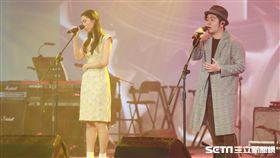 黃子軒與王若琳（圖／記者林士傑攝影）