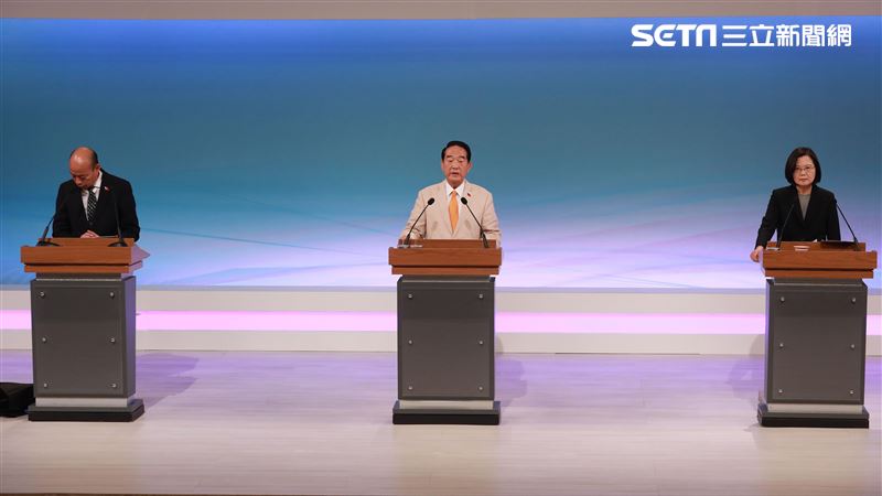 辯論會結束！網友抓包韓國瑜無禮舉動