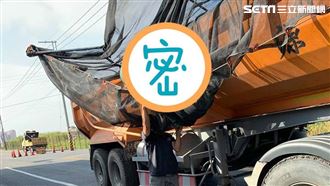 「現撈啊」紅綠燈　砂石車賠大了