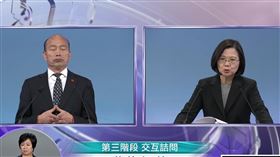 韓國瑜,蔡英文,辯論會,總統