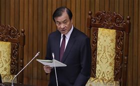 立法院長蘇嘉全30日召集朝野協商反滲透法草案，協商無共識，條文保留院會處理。（中央社檔案照片）