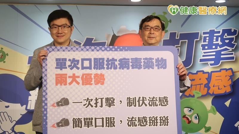 染A型流感　新藥只要吃一次縮短病程