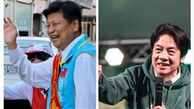 賴清德與傅崑萁（組合圖／翻攝自雙方臉書）