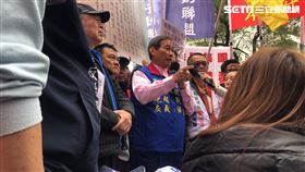 新黨反反滲透法-綠色恐怖無法無天。（圖／記者林恩如攝影）