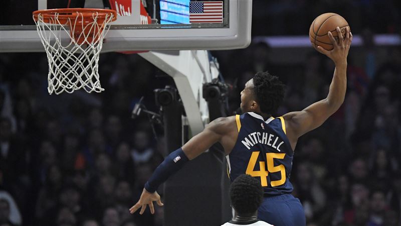 NBA／禁區空了　米歇爾起飛暴扣！