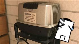 爆系知識家，有網友求問，陽台的小型打氣機有啥功用。（圖／翻攝自爆系知識家臉書）