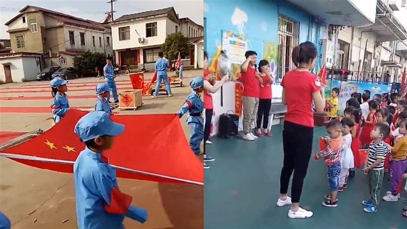 中國幼稚園染紅　男童狂言要打日本佬