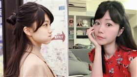 高嘉瑜與日本模特兒Masyuro撞臉。