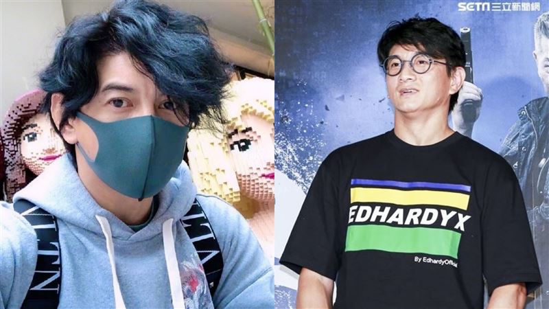 吳奇隆腫一圈！下巴肉溢出口罩全被拍