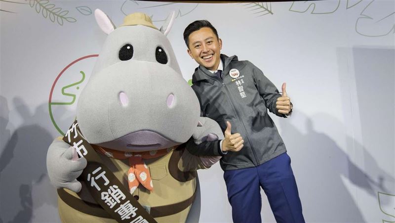 河馬樂樂來了！新竹元旦帥又萌