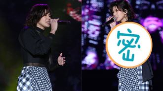 透視裝唱跨年！曾沛慈曝光「好消息」