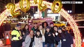 國際城市警察安心服務 大安分局陪您一齊歡樂跨年（圖／大安分局提供）