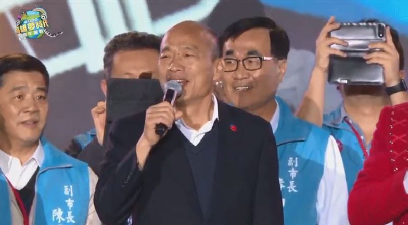 不只觀眾倒讚　韓國瑜跨年收視淪倒數