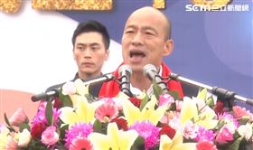 ▲韓國瑜出席高雄市政府元旦升旗典禮