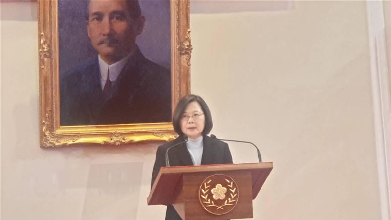 中國怒嗆反滲透法　蔡英文霸氣回應