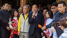 王小姐,韓國瑜,李佳芬,出國,新莊,台南,升旗