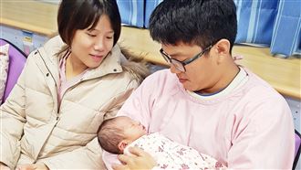 早19天報到！夫妻首胎喜迎元旦寶寶