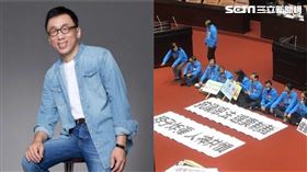 苦苓談反滲透法（合成圖／左：翻攝苦苓臉書，右：記者林恩如攝影）