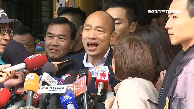 跨年升旗不見李佳芬？韓國瑜稱調時差