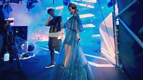 跨年晚會,郭靜,高雄,韓國瑜,在樹上唱歌,PTT　圖／翻攝自臉書