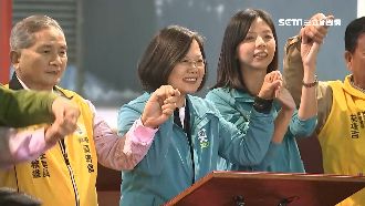 小英踩場順濟宮　深藍主委：讓她連任