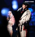 Jolin蔡依林全新巡演「Ugly Beauty 」台北站第三場特別來賓青峰。（記者邱榮吉/攝影）