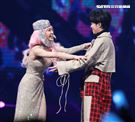 Jolin蔡依林全新巡演「Ugly Beauty 」台北站第三場特別來賓青峰。（記者邱榮吉/攝影）