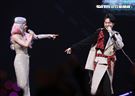 Jolin蔡依林全新巡演「Ugly Beauty 」台北站第三場特別來賓青峰。（記者邱榮吉/攝影）