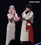 Jolin蔡依林全新巡演「Ugly Beauty 」台北站第三場特別來賓青峰。（記者邱榮吉/攝影）