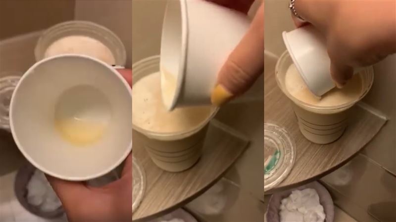 疑櫃姐不爽同事　買咖啡廁所加尿…