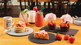 ▲草莓甜點（圖／台北中山意舍酒店提供）