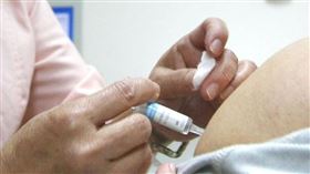 流感疫苗B流病毒株與台灣目前社區流行株不吻合，疾管署防疫醫師鄒宗珮說，病毒株檢驗是在雪貂上實驗，就算在動物身上顯示不吻合，對人類仍有保護力。圖為民眾接種流感疫苗。（中央社檔案照片）