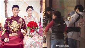 吳奇隆與劉詩詩。（圖／翻攝自娛樂有飯微博）